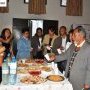 Les artistes et les ray aman-dreny au cocktail.